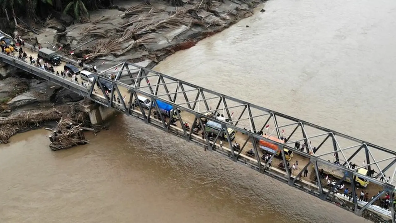 Warga Bireuen Aceh: “Terima Kasih Pak Prabowo”, Jembatan Bailey Sepanjang 39 Meter Kini Tuntas