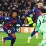 Kounde Cetak Brace, Barcelona Bangkit Kalahkan Eintracht Frankfurt 2-1