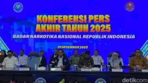 Komjen Suyudi: “BNN Ungkap 746 Kasus Narkotika, 1.174 Tersangka Ditangkap Sepanjang 2025”