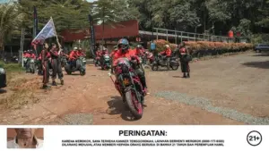 FLAVORFUL RIDE: Ribuan Pecinta Motor Jelajahi Tujuh Kota, Bangun Kebersamaan di Jalanan