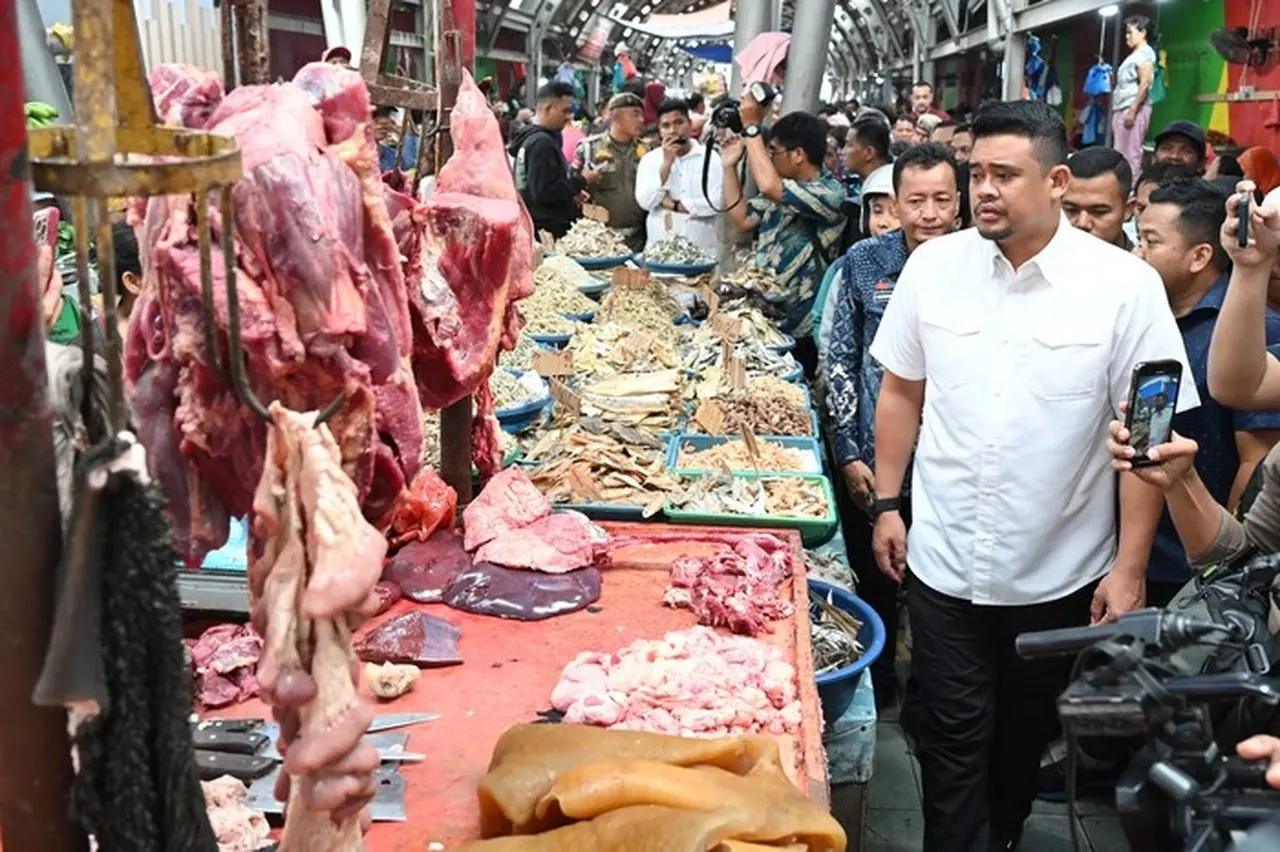 Bobby Nasution: “Stok Aman Semua,” Pastikan Ketersediaan Pangan Sumut Jelang Nataru