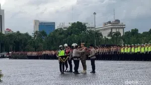 Polri Kerahkan 146 Ribu Personel Gabungan Amankan Nataru, Apel Operasi Lilin 2025 Digelar di Monas