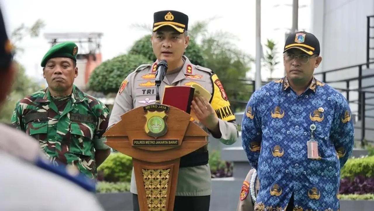 Polres Metro Jakarta Barat Pastikan Kesiapan Pengamanan Nataru 2026 dengan Kerahkan 400 Personel Gabungan