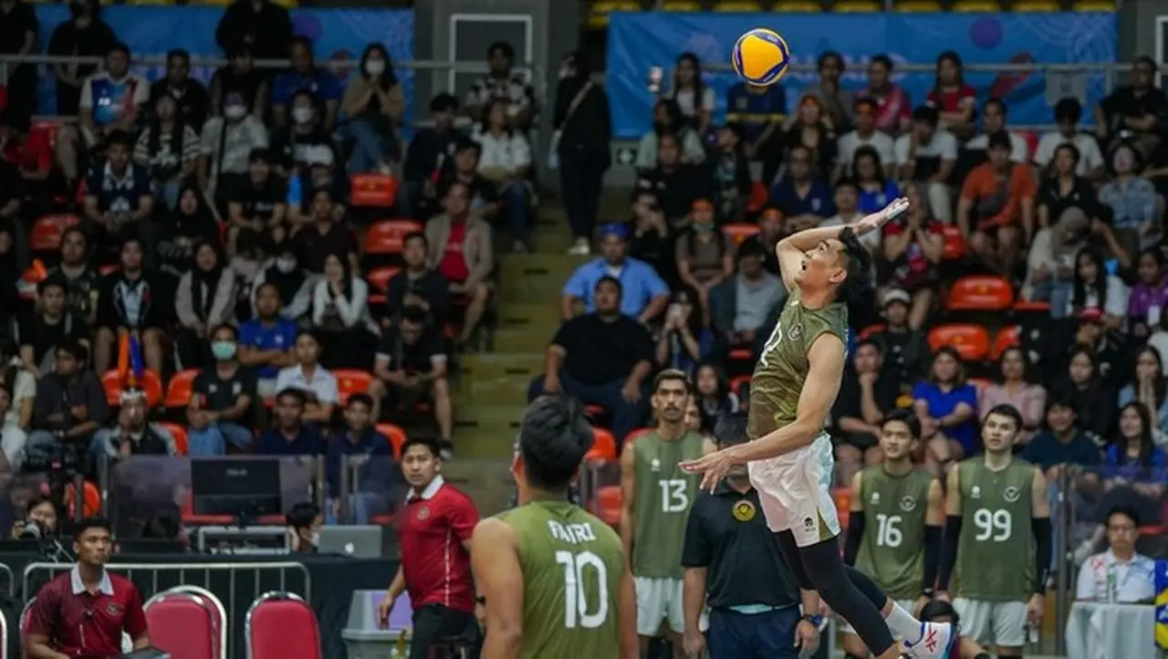 Tim Voli Putra Indonesia Gagal Pertahankan Emas SEA Games 2025 Usai Takluk dari Thailand Tim Voli Putra Indonesia Gagal Pertahankan Emas SEA Games 2025 Usai Takluk dari Thailand