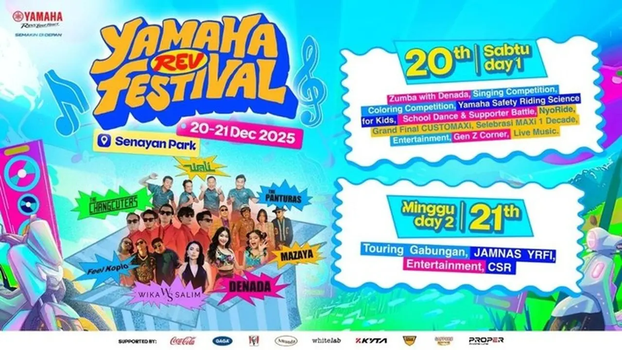 Rifki Maulana: “Yamaha Rev Festival 2025 Jadi Aksi Sosial untuk Korban Bencana Sumatera”