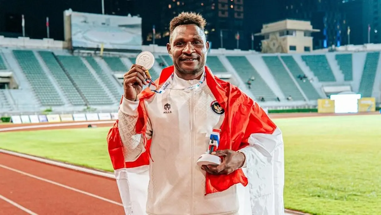 Silfanus Ndiken Raih Perak Lempar Lembing SEA Games 2025: “Bangga Sekali di Debut Perdana”
