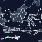 BMKG Peringatkan Bibit Siklon 93S Menguat, Sejumlah Wilayah di Jawa hingga Lampung Diminta Waspada Cuaca Ekstrem