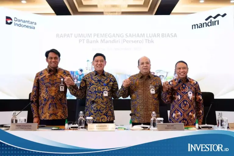 RUPSLB Bank Mandiri (BMRI) Putuskan Perubahan Susunan Dewan Komisaris, Jajaran Direksi Tetap