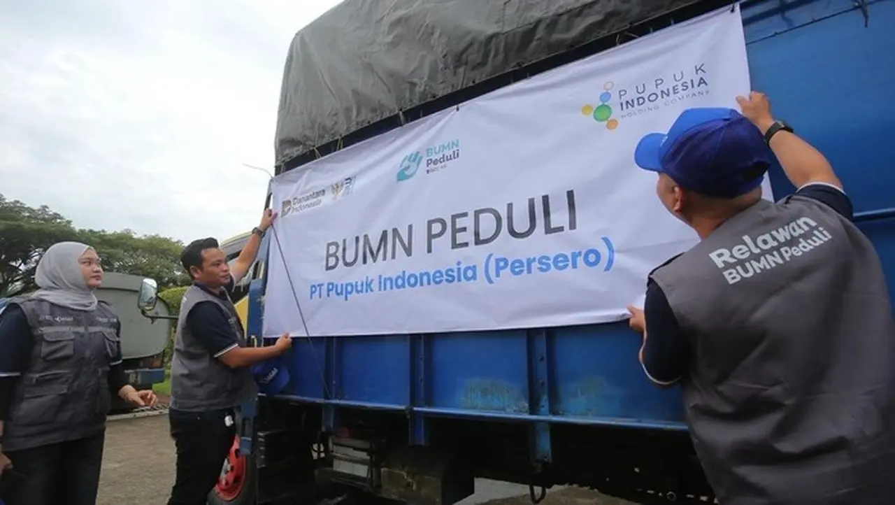 Pupuk Indonesia Pastikan Bantuan Tandon Air dan Relawan Tiba untuk Ratusan Ribu Korban Banjir Aceh