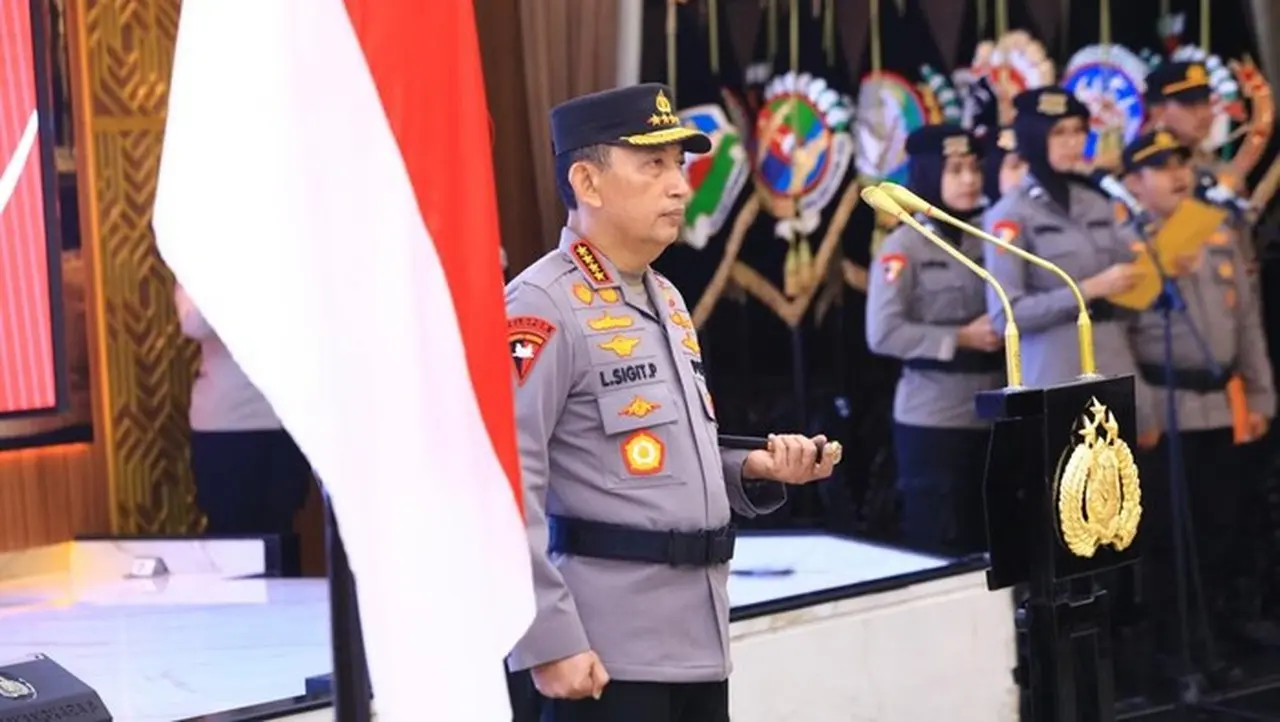 Kapolri Rotasi 1.086 Personel, 35 Polwan Promosi Jabatan Strategis