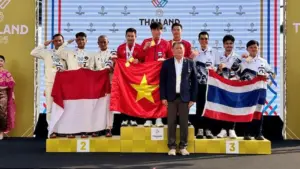 Batalyon C Pelopor Brimob Polda Metro Jaya Ukir Prestasi di SEA Games 2025 Thailand: Raih Dua Medali