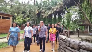 Wamenpar Ni Luh Puspa Pastikan Kesiapan Wisata Bogor Jelang Nataru, Soroti Jalur Evakuasi dan Pohon Tumbang