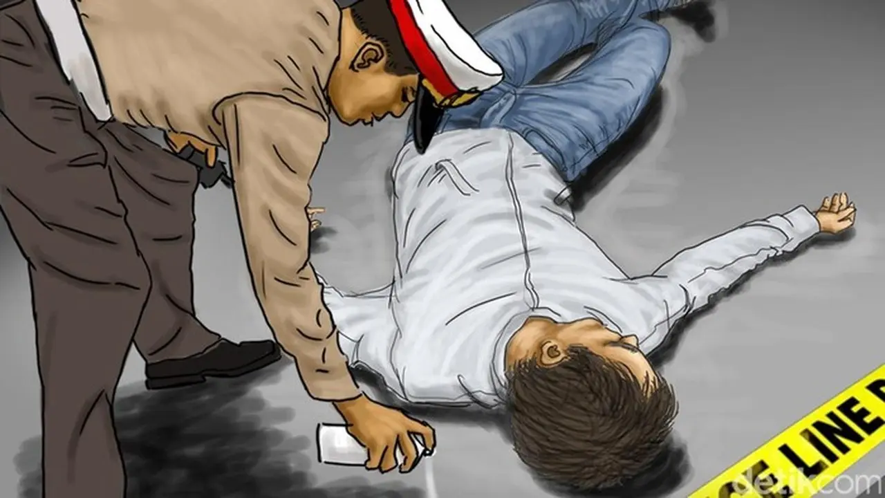 Pengendara Motor Tewas Tertabrak Truk di Parungpanjang Bogor Usai Menabrak Gundukan Pasir