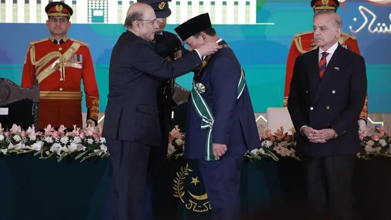 Prabowo Dianugerahi Nishan-e-Pakistan, Penghargaan Tertinggi dari Islamabad