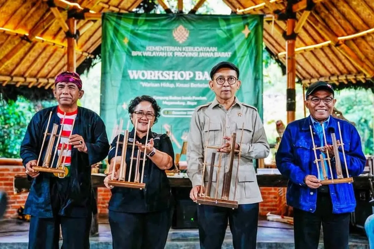 Fadli Zon Tegaskan Seni Bambu Berpotensi Besar Gerakkan Ekonomi Kreatif dan Industri Budaya