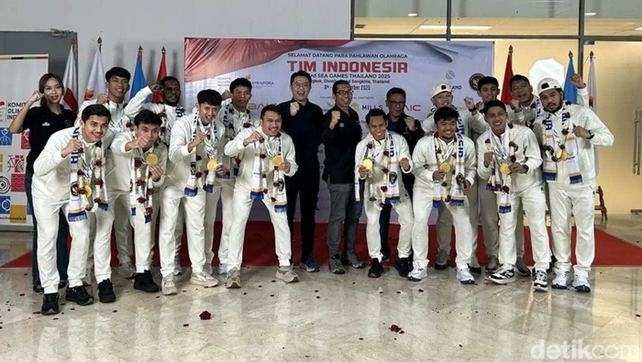 Tim Futsal Putra Indonesia Ukir Sejarah Emas SEA Games, Akhiri Dominasi Thailand dan Disambut Meriah