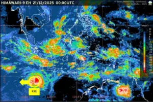 BMKG Peringatkan Bibit Siklon Tropis 93S Menguat Jadi Siklon Kategori 1, Ini Daftar Wilayah Terdampak