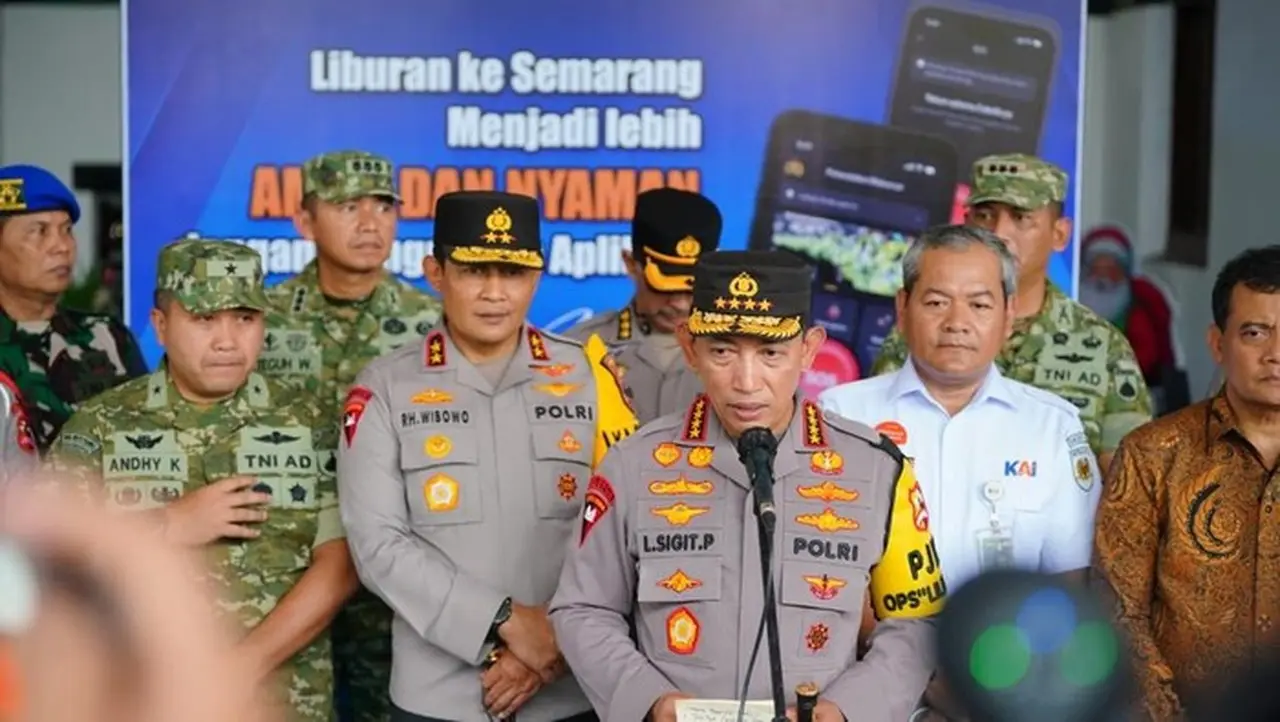 Kapolri Peringatkan Potensi Hujan Lebat di Jawa Tengah Jelang Nataru, Minta Jajaran Siaga Bencana