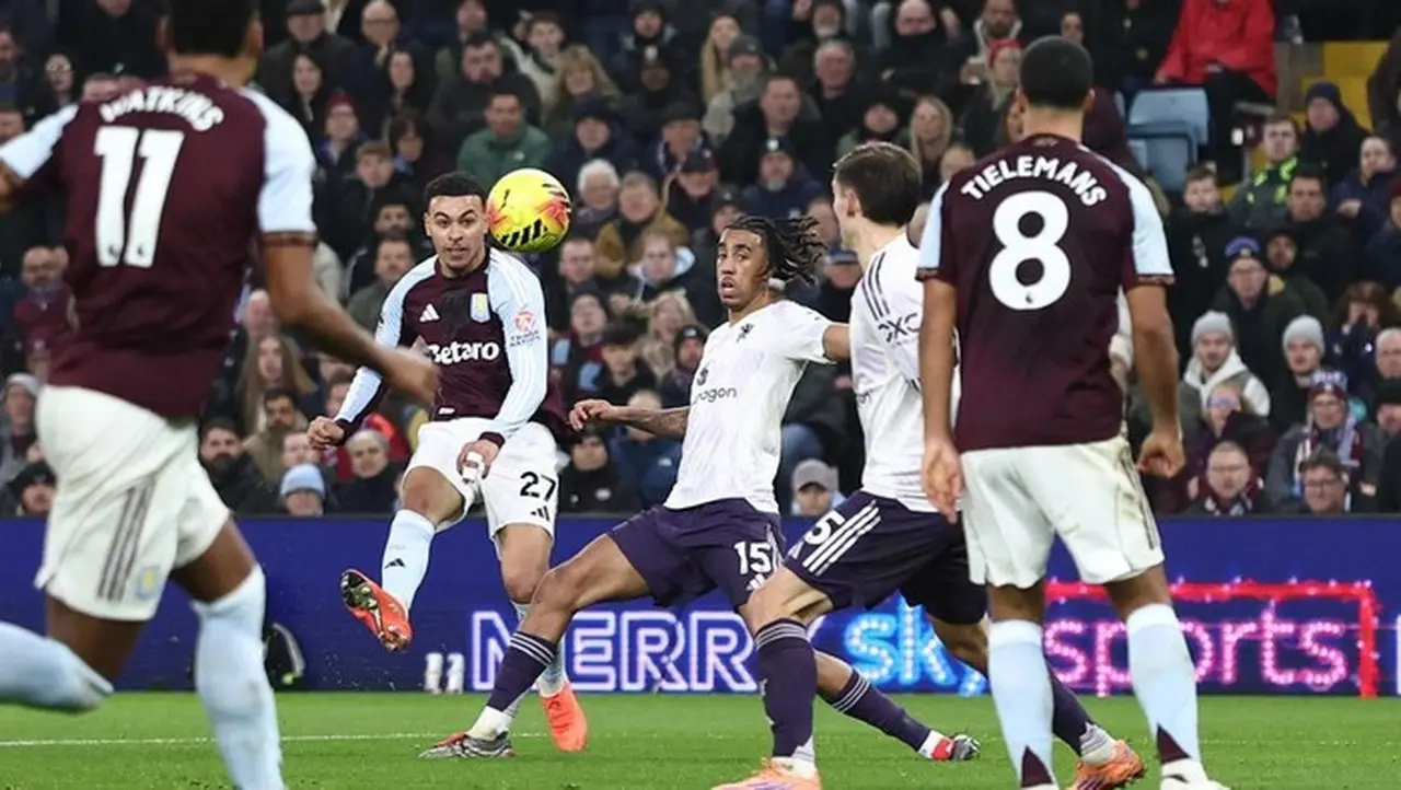 Aston Villa dan Manchester United Berbalas Gol, Imbang 1-1 di Babak Pertama Liga Inggris