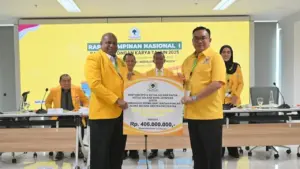 DPD Golkar Papua Serahkan Bantuan Rp 406 Juta untuk Korban Bencana Banjir dan Longsor Aceh