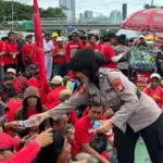 Polwan Negosiator Jadi Garda Terdepan Pelayanan Unjuk Rasa Polri