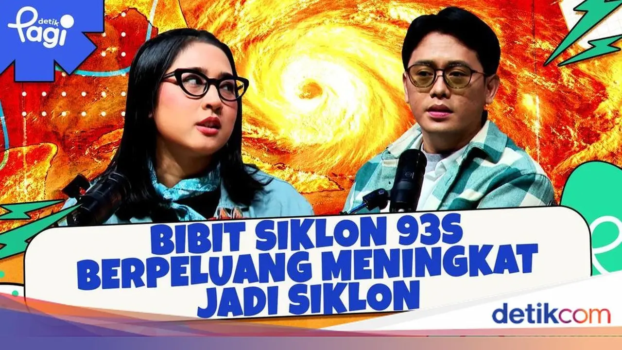 BMKG: Bibit Siklon Tropis 93S Diprediksi Menguat Jadi Siklon Kategori 2 Senin Malam Ini