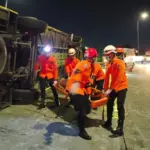 Basarnas Semarang: 15 Korban Tewas Akibat Bus Cahaya Trans Tabrak Pembatas Tol Krapyak