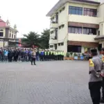 Polres Tanjung Priok Gelar Apel Gabungan Potensi Masyarakat Antisipasi Gangguan Keamanan Akhir Tahun