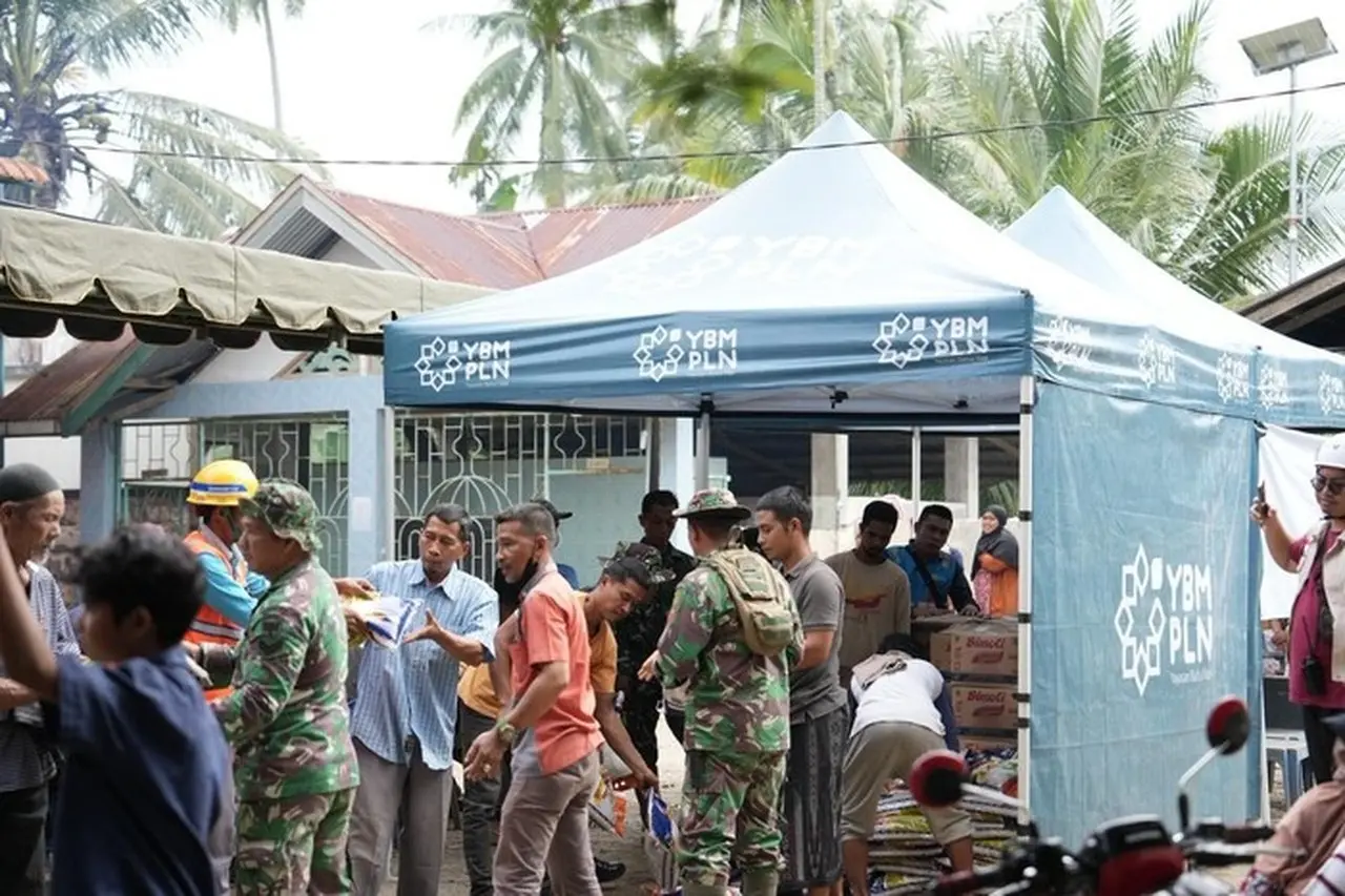 Bantuan ESDM & PLN Tiba di Aceh, Warga Blang Panjoe: “Terima Kasih Sebegini Rupa”