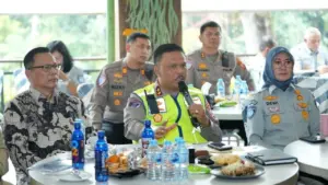 Kakorlantas Tinjau Jalur Puncak Bogor, Pastikan Kesiapan Operasi Lilin 2025