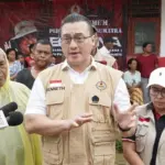 BAGUNA PDI Perjuangan DKI Jakarta Dirikan Dapur Umum di Tapanuli Tengah Pasca Bencana