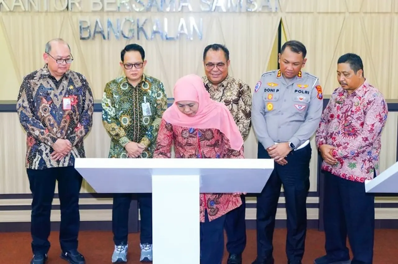 Gedung Samsat Bangkalan Diresmikan, Khofifah Tekankan Peningkatan Layanan Publik dan Digitalisasi