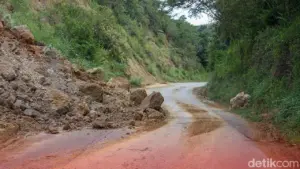 Tembok Penahan Tanah Hotel di Puncak Bogor Longsor, 3 Rumah Warga Rusak Akibat Banjir