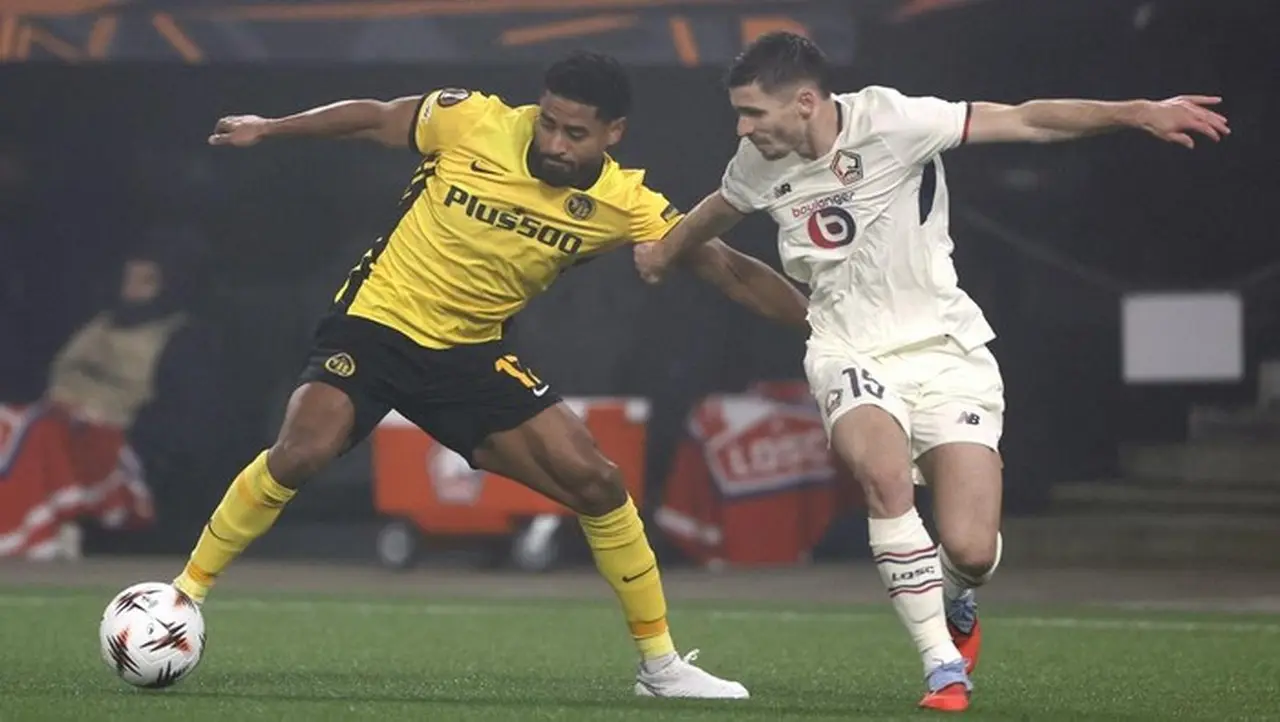 Lille Tumbang 0-1 dari Young Boys di Liga Europa, Calvin Verdonk Absen