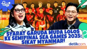 Garuda Muda Wajib Tumbangkan Myanmar demi Tiket Semifinal SEA Games 2025