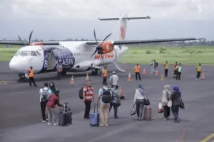 Penerbangan Jember-Bali Resmi Beroperasi, Bupati Fawait Harap Perkuat Perekonomian Lokal