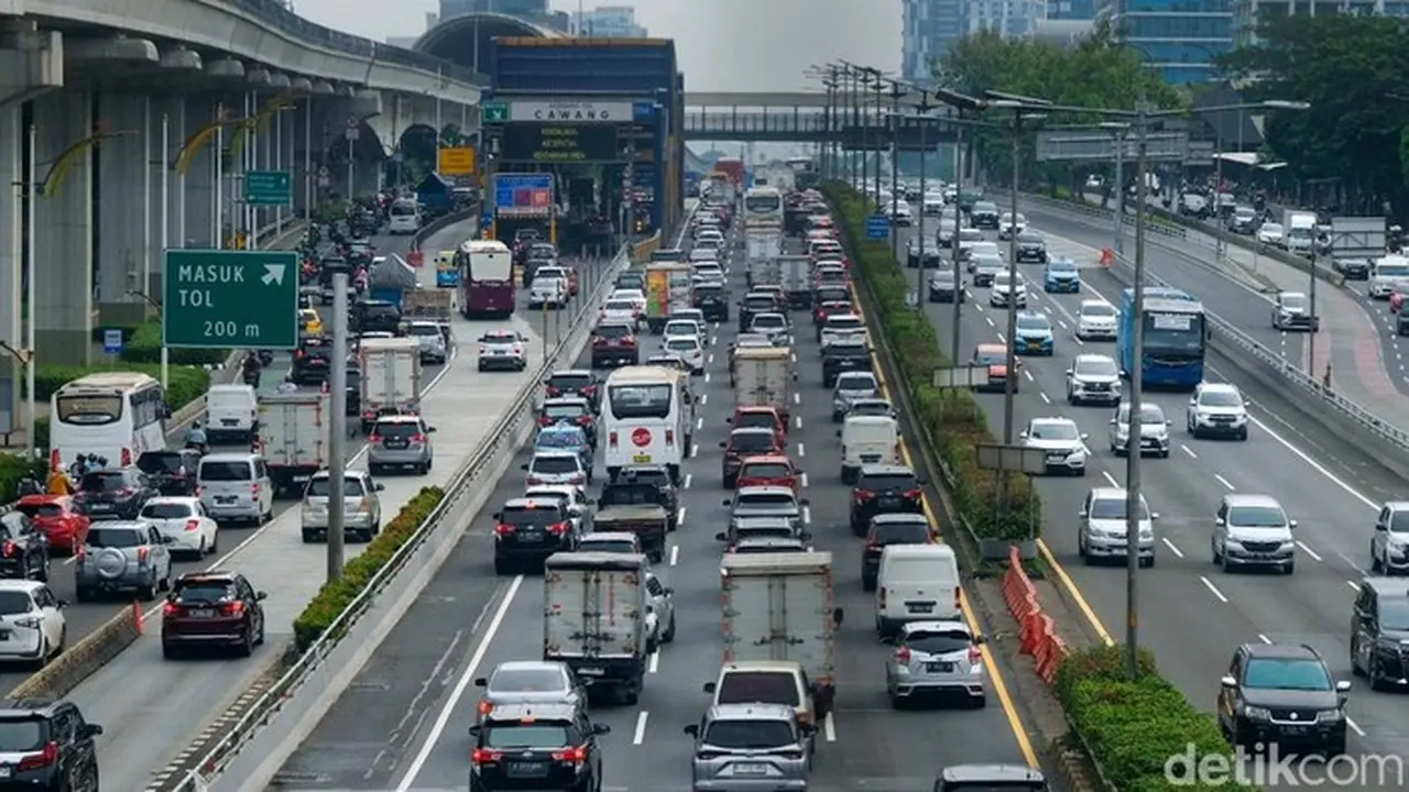 Lalin Tol Dalam Kota Jakarta Padat Pagi Ini, Cawang-Kuningan Macet Parah Lalin Tol Dalam Kota Jakarta Padat Pagi Ini, Cawang-Kuningan Macet Parah
