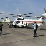 Presiden Prabowo Tinjau Langsung Posko Pengungsian Banjir Aceh Tamiang Naik Helikopter