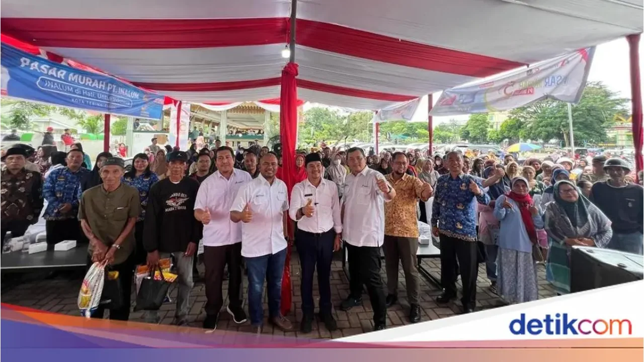 INALUM Rayakan Usia Emas ke-50 dengan Pasar Murah dan Bantuan Sosial di Tengah Tantangan Ekonomi Sumut