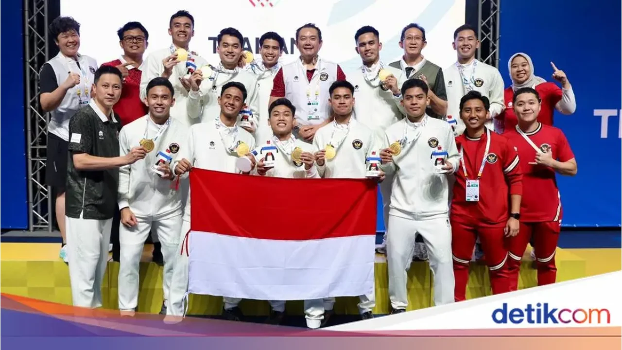 Indonesia Puncaki Klasemen Bulutangkis SEA Games 2025, Raih 10 Medali dari Semua Nomor