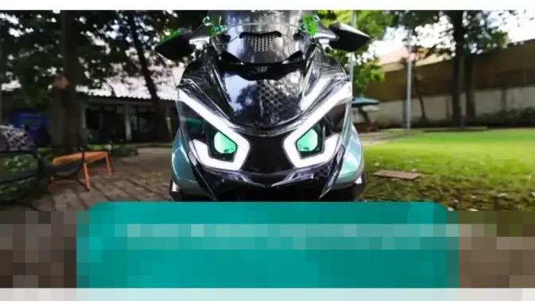 Indra Sulap Polytron Fox R dengan Tema Hijau, Buktikan Motor Listrik Punya Gaya Nyentrik