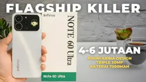 Infinix Note 60 Ultra Meluncur: Performa Kencang Dimensity 8400 Berpadu Desain Mewah Pininfarina