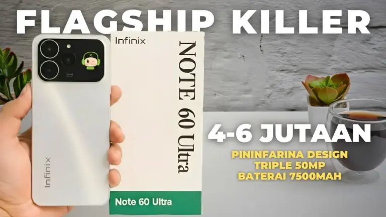 Infinix Note 60 Ultra Meluncur: Performa Kencang Dimensity 8400 Berpadu Desain Mewah Pininfarina