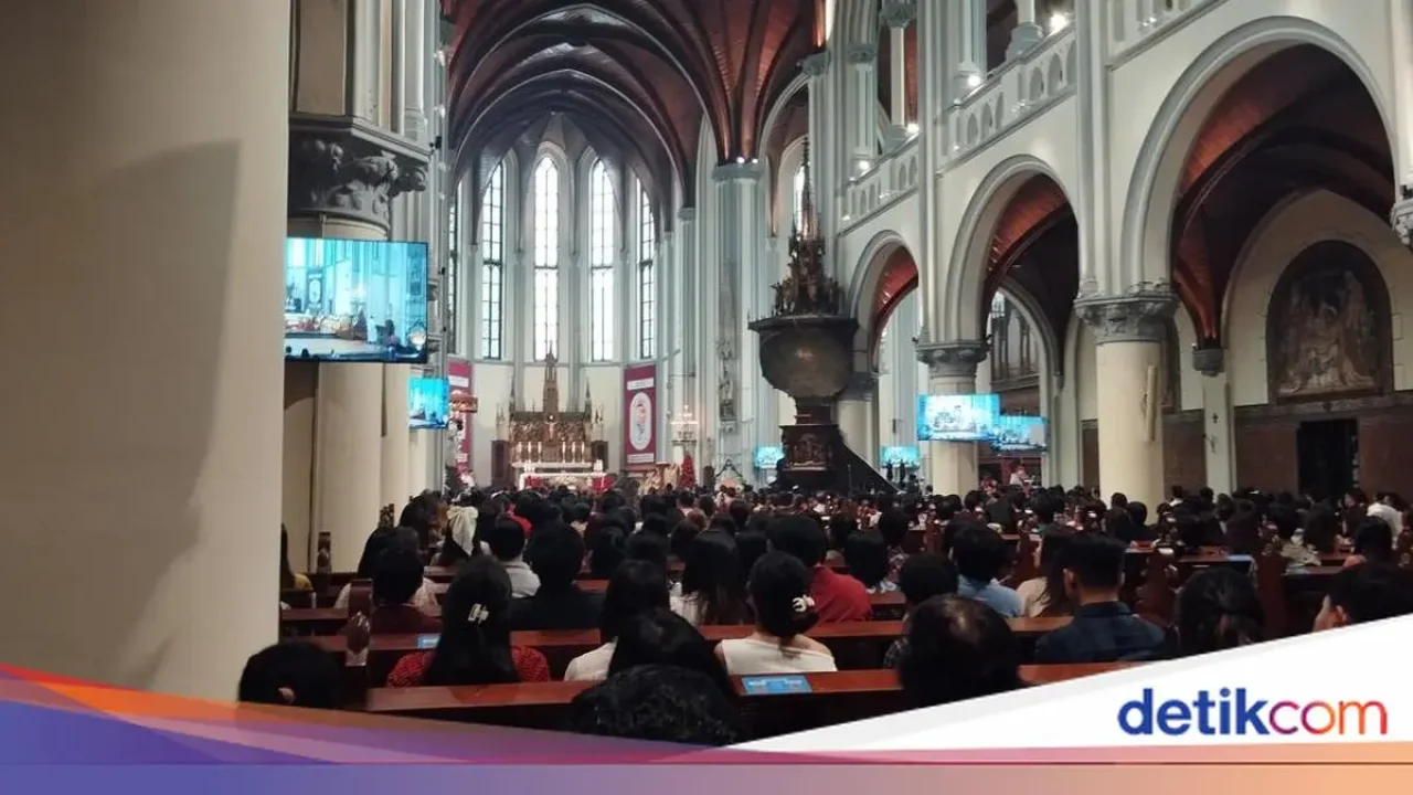 Jadwal Lengkap dan Link Live Streaming Misa Natal 2025 di Gereja Katedral Jakarta untuk Umat