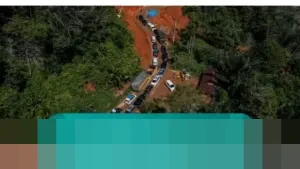 Jalur Alternatif Sibolga-Tarutung Kembali Dibuka Pasca-Longsor, Antrean Kendaraan Masih Terjadi di Tapanuli Tengah