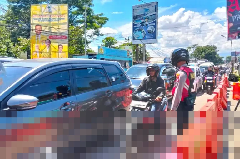 Jalur Wisata Garut Dipadati Ribuan Kendaraan di Libur Akhir Tahun, Polisi Terapkan Rekayasa Lalu Lintas