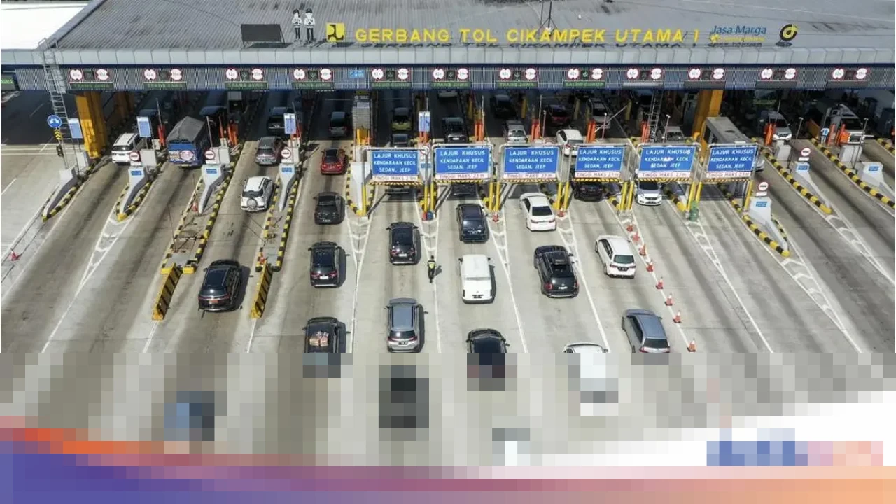 Jasa Marga Umumkan 1,4 Juta Kendaraan Telah Tinggalkan Jakarta Jelang Tahun Baru 2026