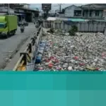 Kali Dadap Tangerang Terancam Tumpukan Sampah Menggunung Akibat Sumbatan Endapan Lumpur