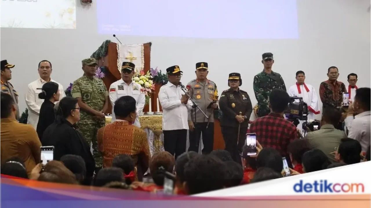 Kapolda Banten dan Gubernur Andra Soni Pastikan Perayaan Natal 2025 di Serang Berjalan Aman dan Kondusif