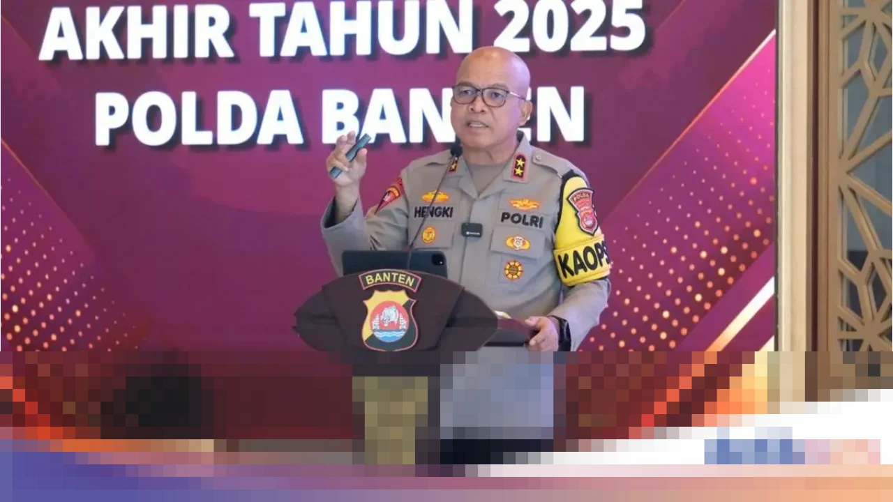 Kapolda Banten Irjen Hengki Umumkan Penurunan Kejahatan yang Meresahkan Masyarakat Sepanjang 2025